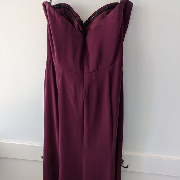 Size 10 Bordeaux Social Bridesmaids dress - Picture 4 of 8
